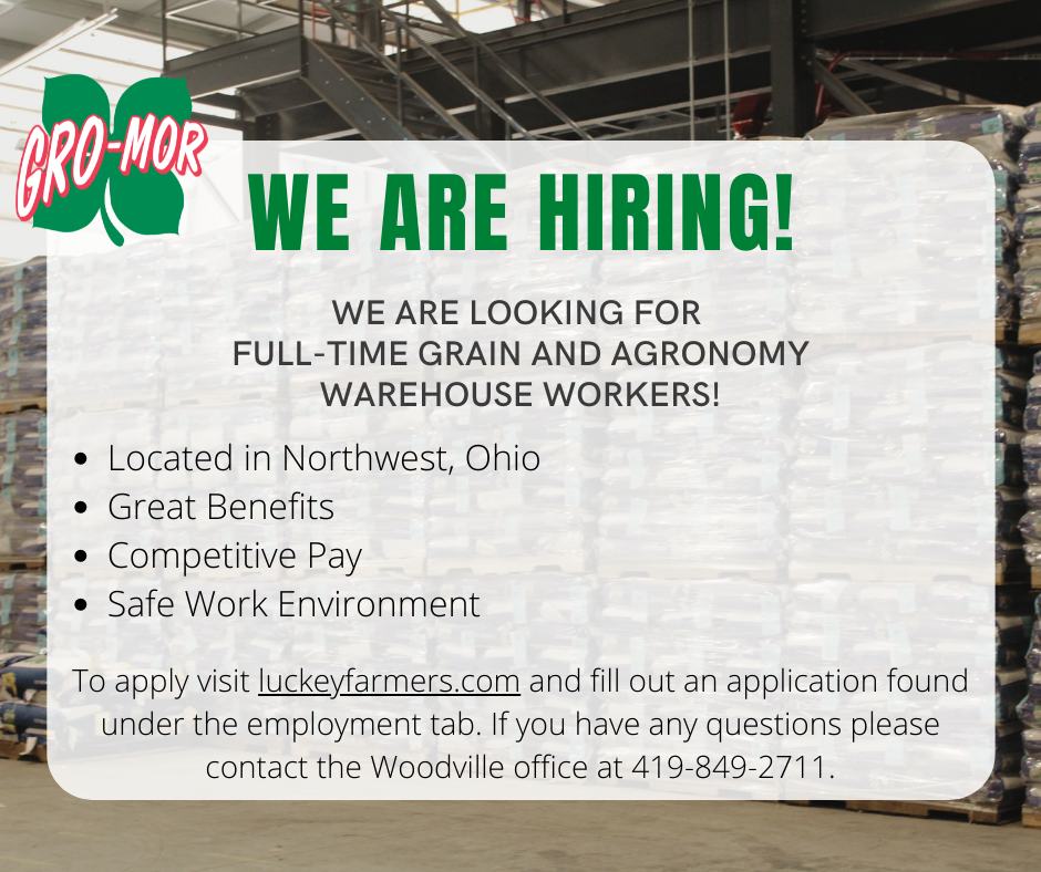 We are Hiring | luckeyfarmers.com